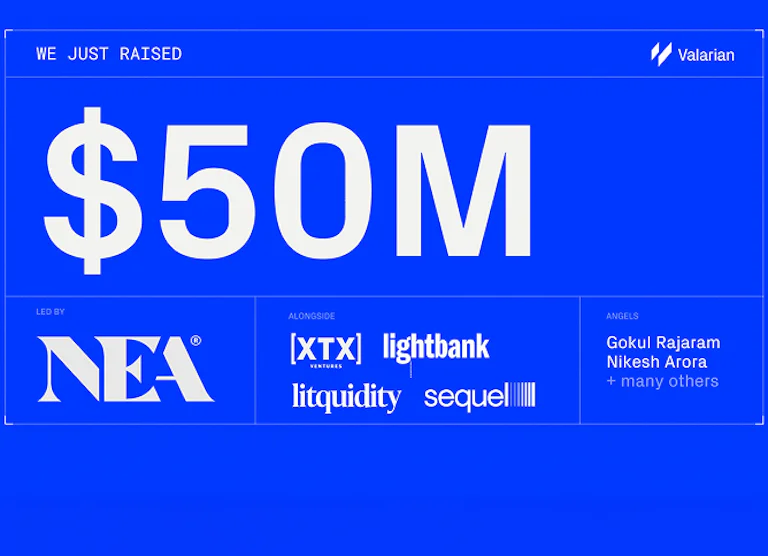 Valarian raises $50M Series A led by NEA